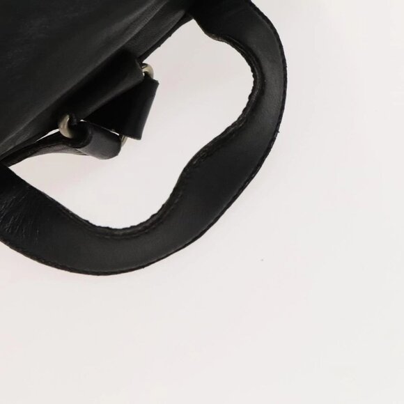 PRADA Backpack Nylon Black Silver Auth bs27860 main image 5